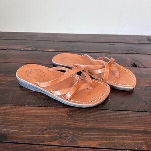 King Solomon Camels Handmade Leather Biblical Sandals Size 39